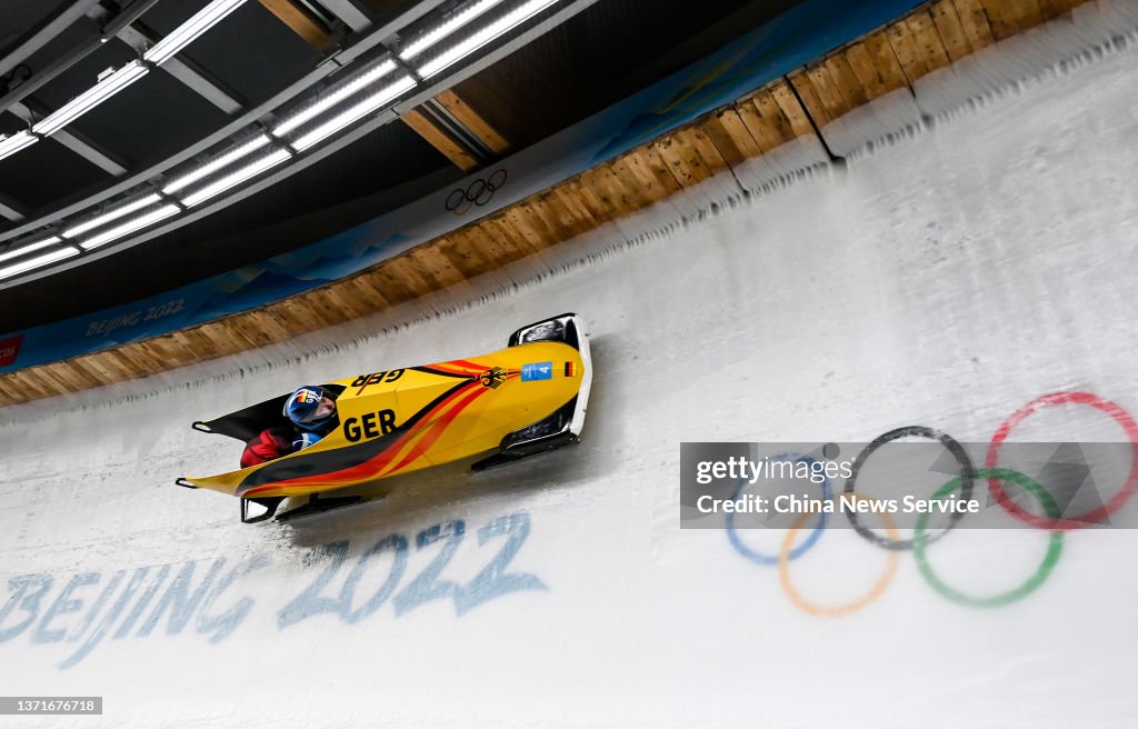 Bobsleigh - Beijing 2022 Winter Olympics Day 15
