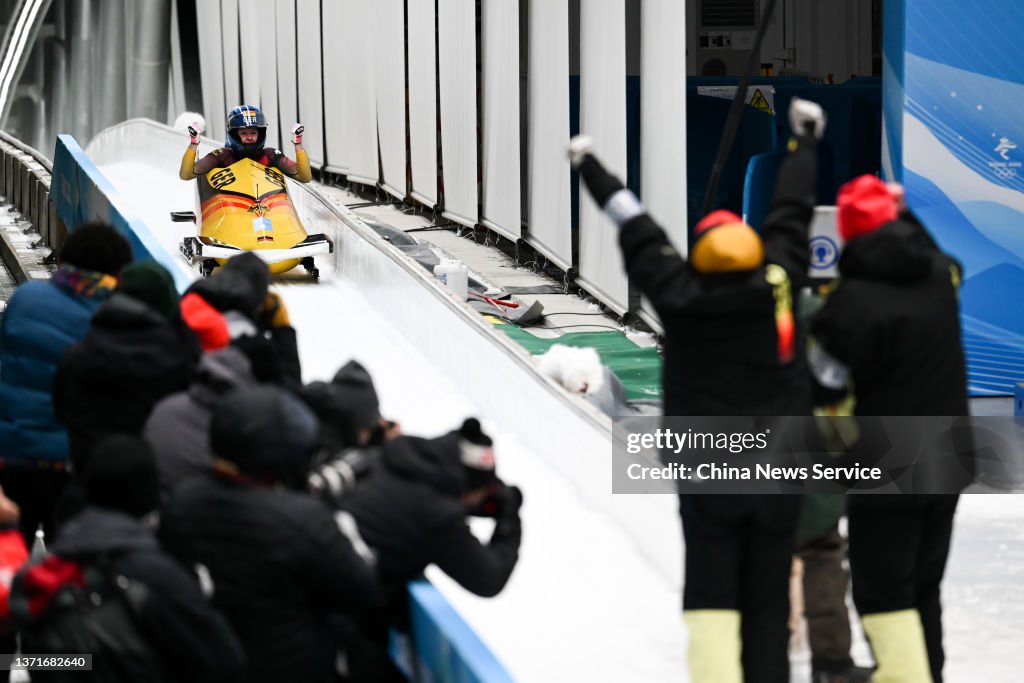 Bobsleigh - Beijing 2022 Winter Olympics Day - 15