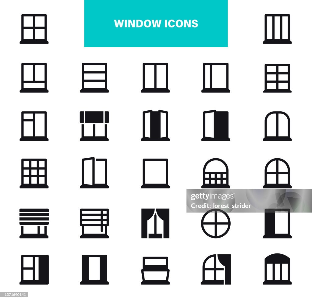 Windows Black Icons