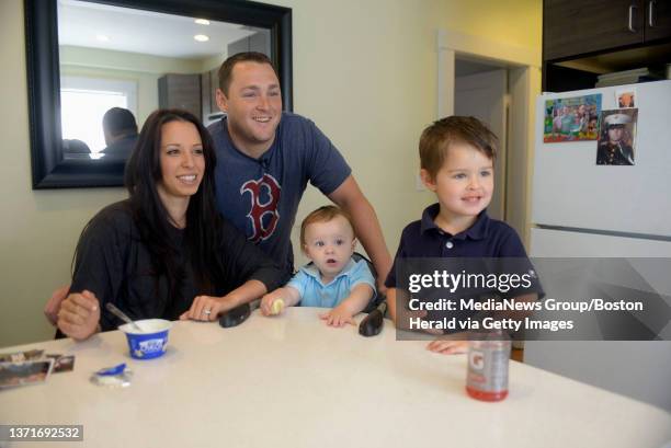 Michael Duggan of Arlington is featured in an Erin Smith story dealing with oxycodone. Mike Duggan with family. Wife Nicole, Gavin 1, and Braden, 3....