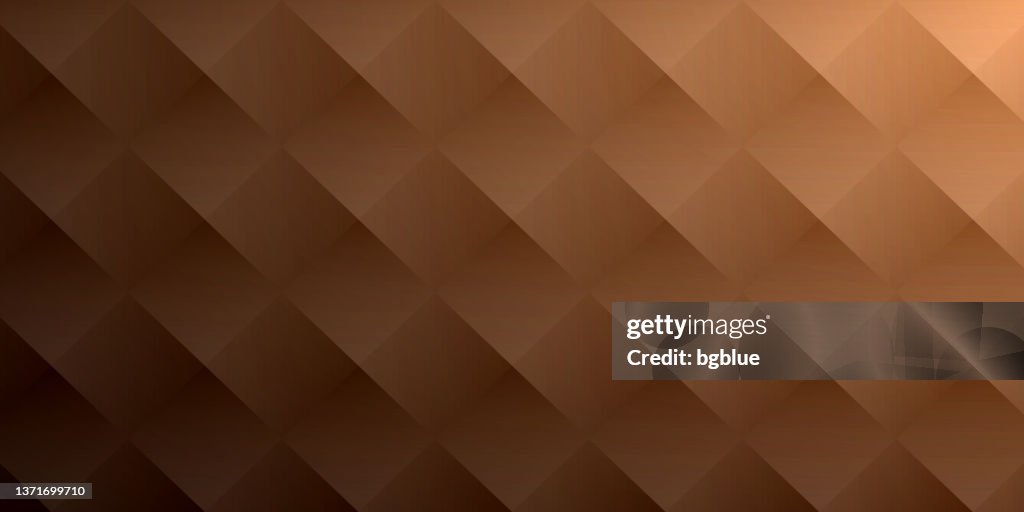Abstract brown background - Geometric texture