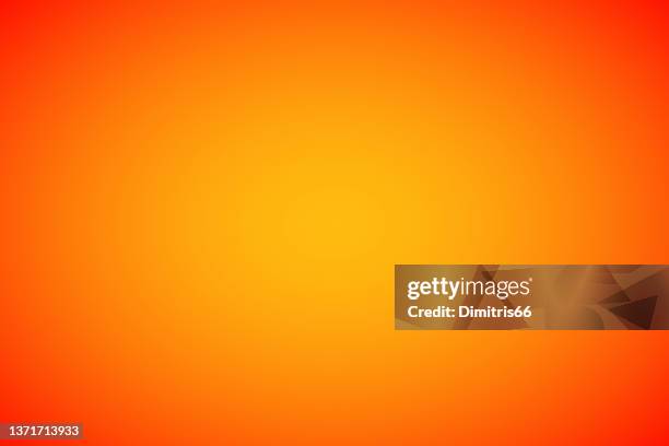 stockillustraties, clipart, cartoons en iconen met orange abstract gradient background - lichteffect