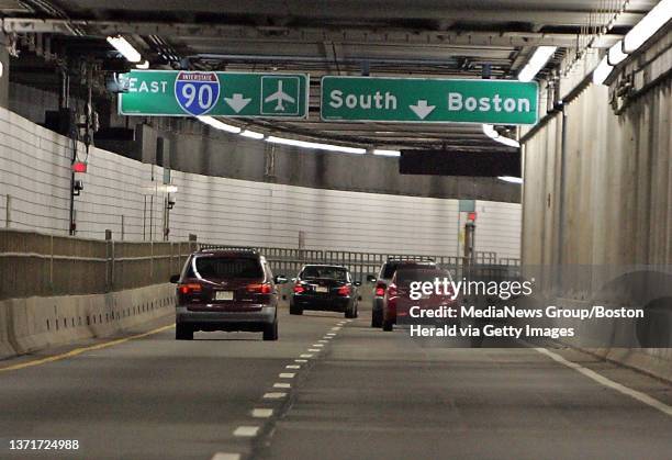 Sections of the Big Dig Tunnel system between I-90 and the Ted Williams Tunnel. Wednesday, August 10, 2011.