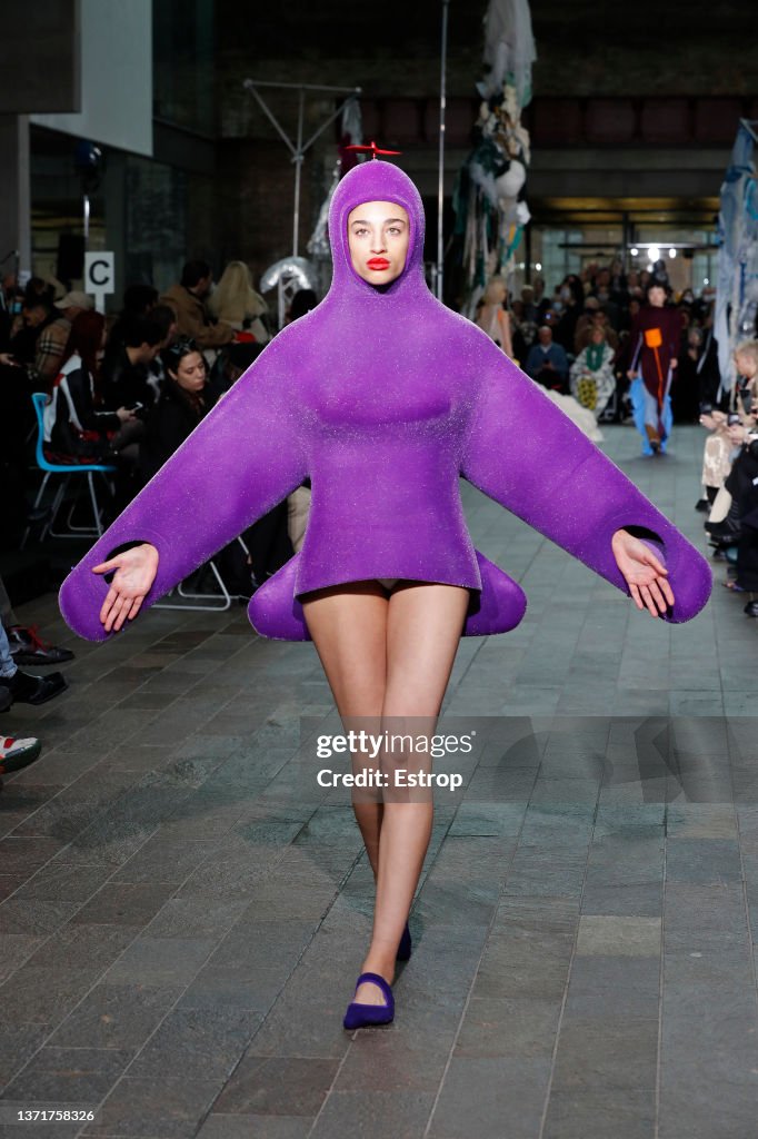 Central Saint Martins MA Fashion - Runway - LFW February 2022