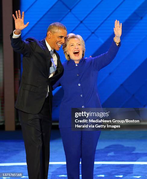 (072716 Philadelphia, PA) President Barack Obama speaks on the third night of the Democratic National Convention at the Wells Fargo Center in Philadelphia on Wednesday,July 27, 2016.Staff Photo by Nancy Lane (072716 Philadelphia, PA) President Barack Obama speaks on the third night of the Democratic National Convention at the Wells Fargo Center in Philadelphia on Wednesday,July 27, 2016.Staff Photo by Nancy Lane