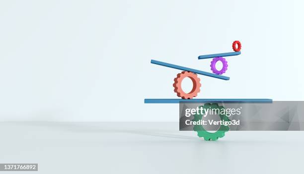 webinars and field event concepts, color block tower with elements - balance stock pictures, royalty-free photos & images