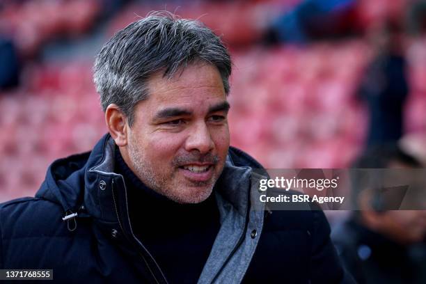 Head coach David Wagner of Young Boys prior to the Swiss Super League match between Grasshopper Club Zürich and Young Boys at Letzigrund on February...