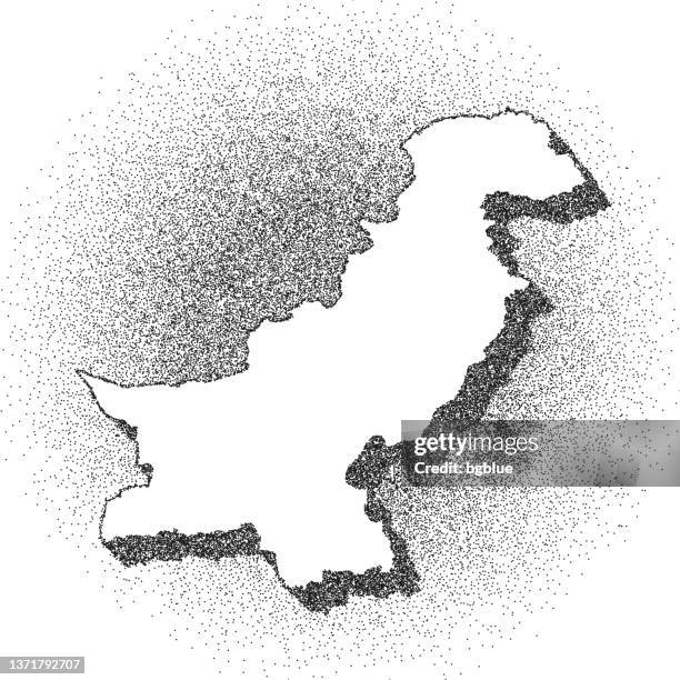 Pakistan Map Abstract 71 Map Of Pakistan Drawing High Res Illustrations - Getty Images
