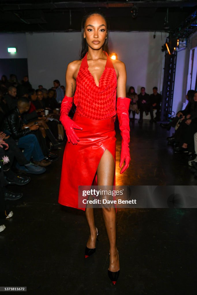 Fashion East - Front Row - LFW February 2022