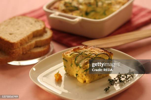 Frittata di zucchine.