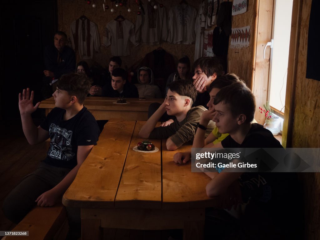 Civilians Participate In Tactical Defence Training In Western Ukraine's Mountains