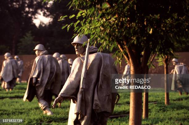 Washington D.C.: Korean War Veterans Memorial.