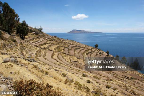 Isla Taquile, Titicaca Lake, Lima, Peru .