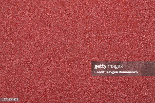 background of sandpaper - red slip bildbanksfoton och bilder