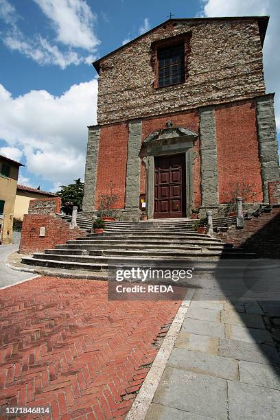 Church of San Michele Arcangelo, Lucignano, Val di Chiana, Tuscany, Italy.