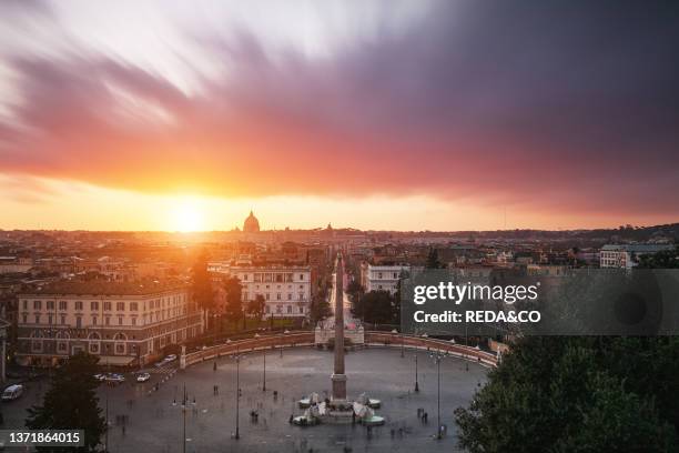 People's Square. Rome. Lazio. Italy. Europe.