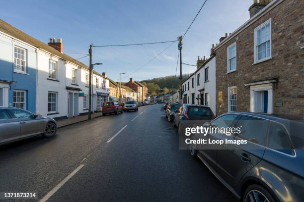 Brook Street in the village of Bampton.