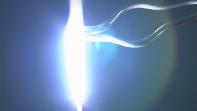 Burned Ribbons Magnesium Ribbon Burning
