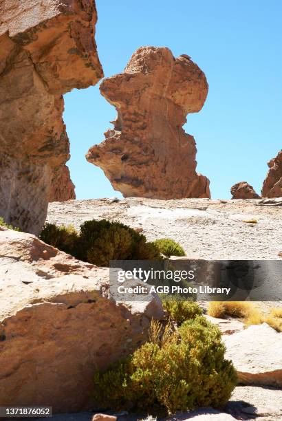 Rock Forest, Desert of Lipez, Department of Potosi, Sud Lipez Province, La Paz, Bolívia .