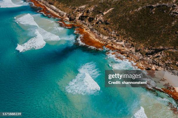 the rugged coast of australia - sandbar stock pictures, royalty-free photos & images