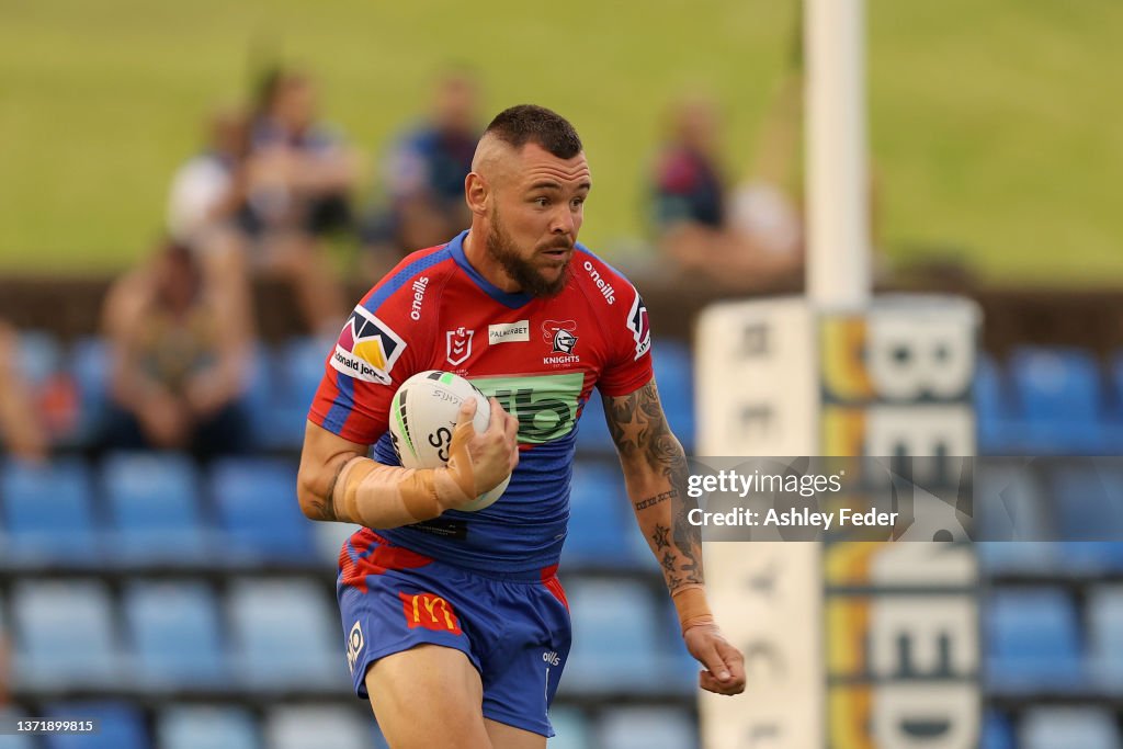 NRL Trial Match - Bulldogs v Knights