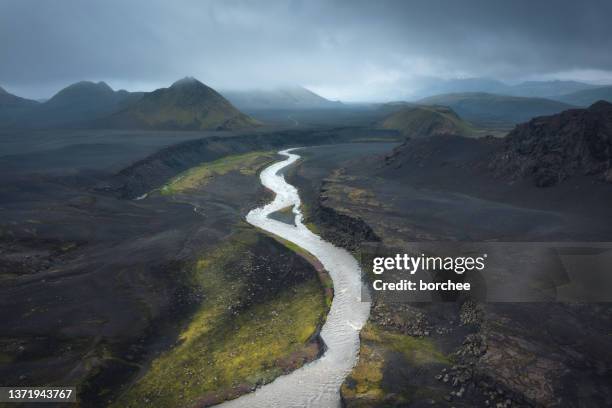 laugavegur, iceland - central highlands iceland stock pictures, royalty-free photos & images