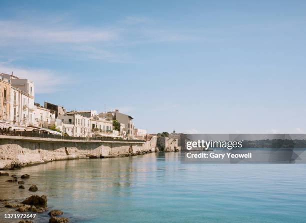 ortigia island in sicily - siracusa stock pictures, royalty-free photos & images