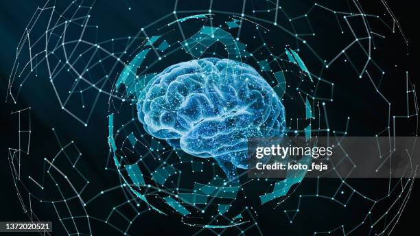 concept d'intelligence artificielle - neuroscience photos et images de collection