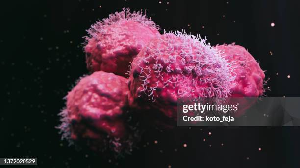 cancer malignant cells - cancer cells stock pictures, royalty-free photos & images