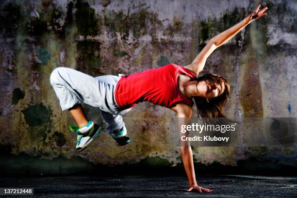 teenager-tänzer - hip hop stock-fotos und bilder