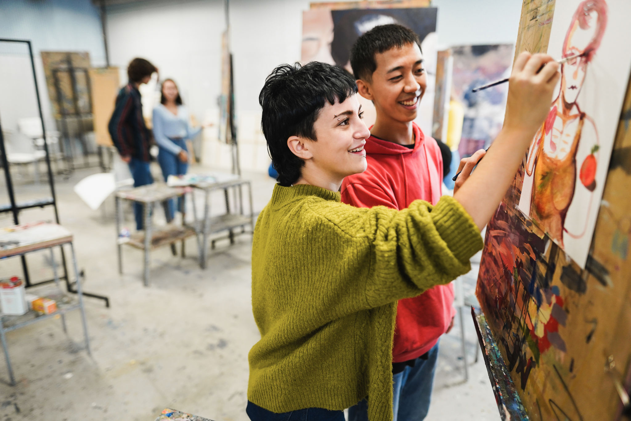 arts students