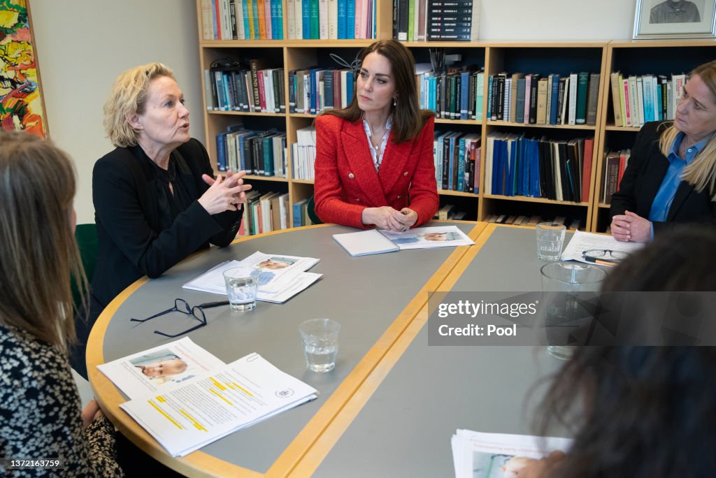 The Duchess of Cambridge and The Royal Foundation Centre for Early Childhood Visit Denmark - Day One