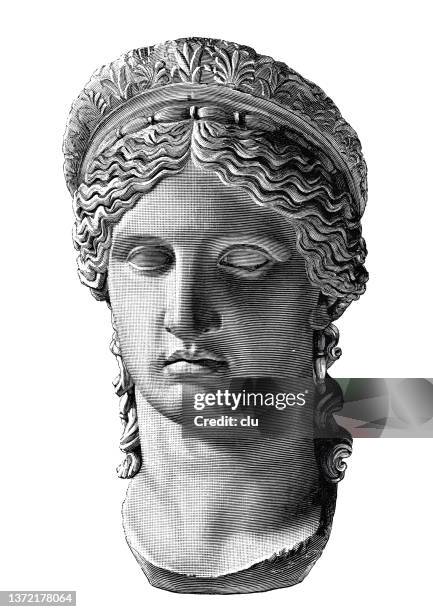 hera, ancient greek goddess - hera stock illustrations