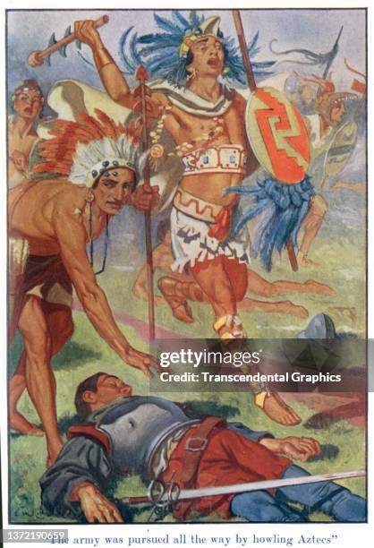 Aztec Men Text Aztec Art Images Photos and Premium High Res Pictures - Getty Images