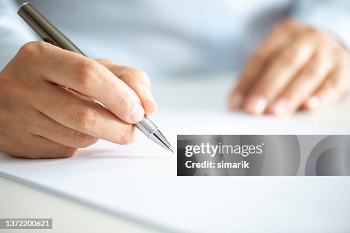 Businessman Signing Contract Paper Businessman Signing Contract Paper