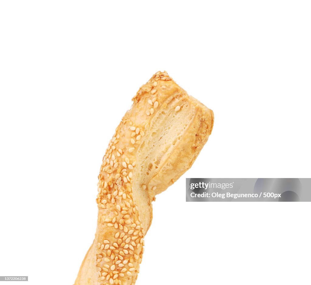 Close up of cheese sticks with seeds,Moldova