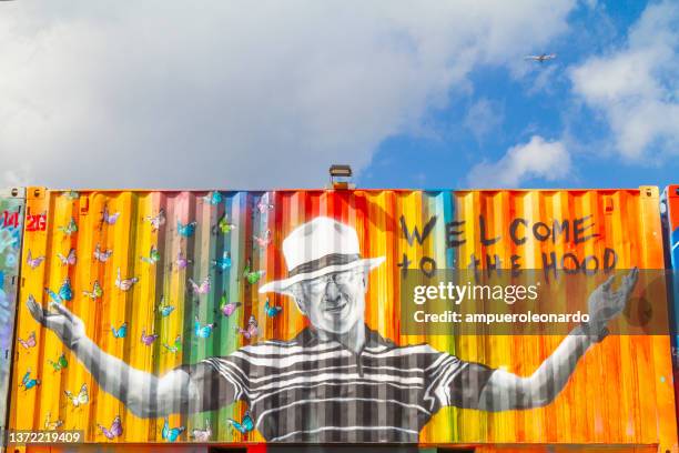 wynwood district miami design district, miami, florida, united states of america usa - wynwood stock pictures, royalty-free photos & images