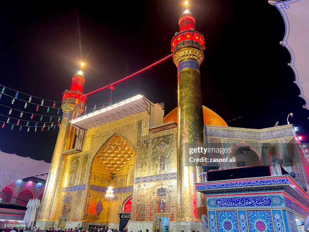 Shrine Of Imam Ali In Najaf High Res Stock Photo Getty Images shrine-of-imam-ali-in-najaf-high-res-stock-photo-getty-images