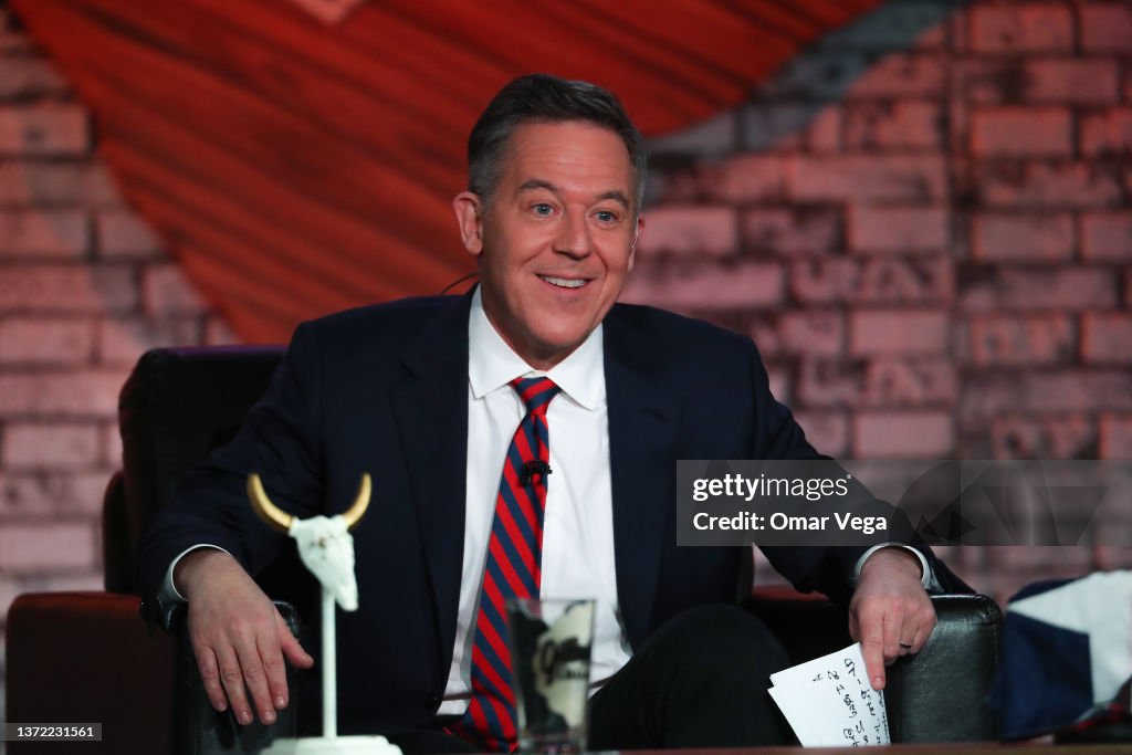Fox News host Greg Gutfeld speaks during Fox News Channel's... News Fox News host Greg Gutfeld speaks during Fox News Channel's... News