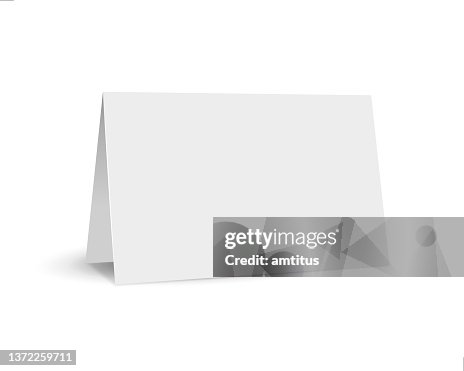 Table Card Vector Table Card Horizontal High-Res Vector Graphic - Getty Images