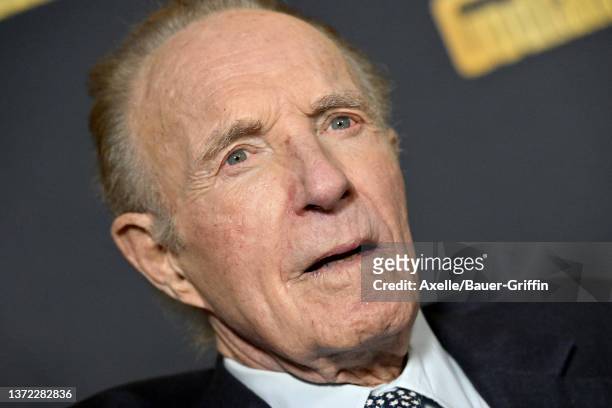 James Caan attends the "The Godfather" 50th Anniversary Celebration at Paramount Theatre on February 22, 2022 in Los Angeles, California.