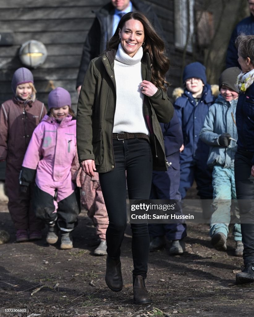The Duchess of Cambridge and The Royal Foundation Centre for Early Childhood Visit Denmark - Day Two