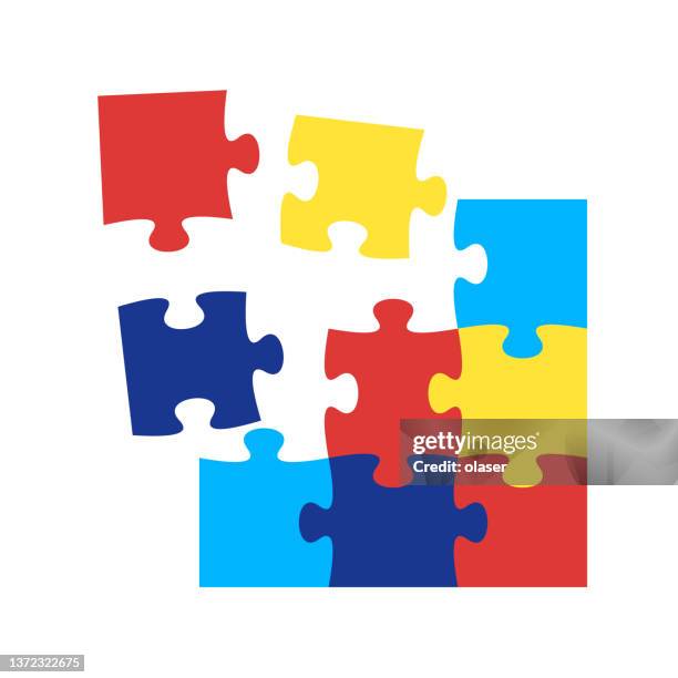 One Puzzle Square Puzzle Mockup Photos and Premium High Res Pictures - Getty Images