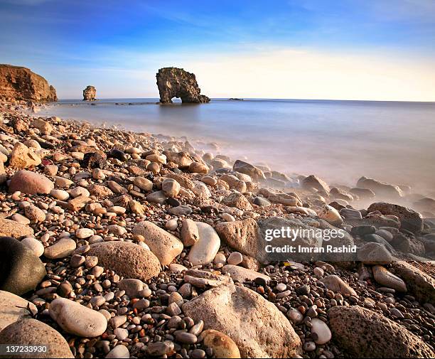 whitburn arch - tyne and wear stock pictures, royalty-free photos & images