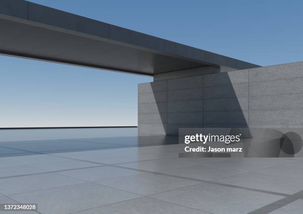 empty architectural background - concrete block stock pictures, royalty-free photos & images