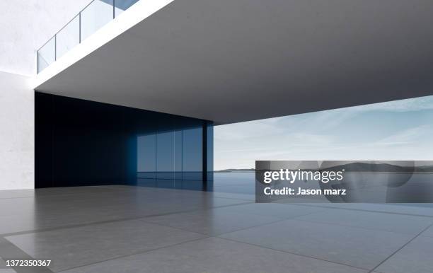 empty architectural background - contemporary architecture stock pictures, royalty-free photos & images