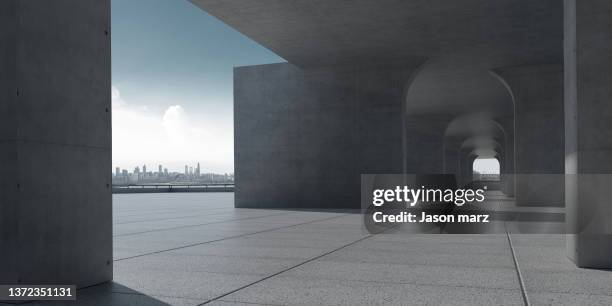 rooftop and parking lot - bund stock pictures, royalty-free photos & images