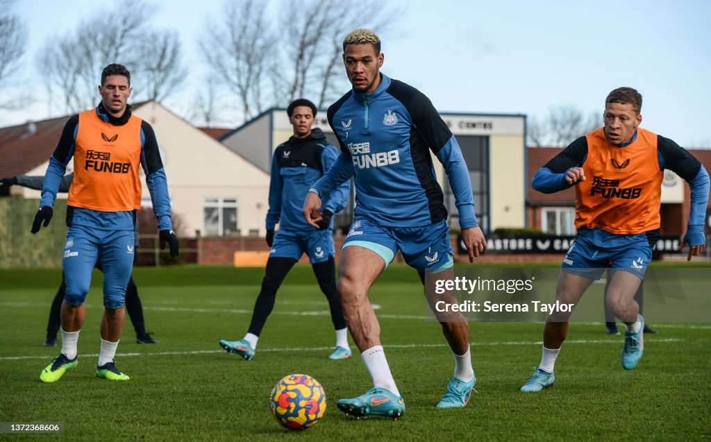 Newcastle United Training Session