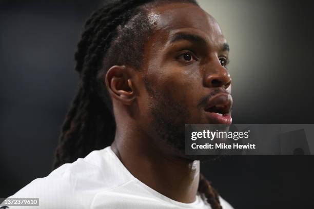 Renato Sanches of Lille looks on during the UEFA Champions League Round Of Sixteen Leg One match between Chelsea FC and Lille OSC at Stamford Bridge...