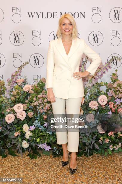 Holly Willoughby attends Holly Willoughby's Wylde Moon X ENO immersive night to ignite your senses celebrating the launch of Wylde Moon's first...